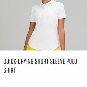 Lululemon Athletica White Button Down Shirt